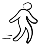 Icon von Bewegendem Mensch